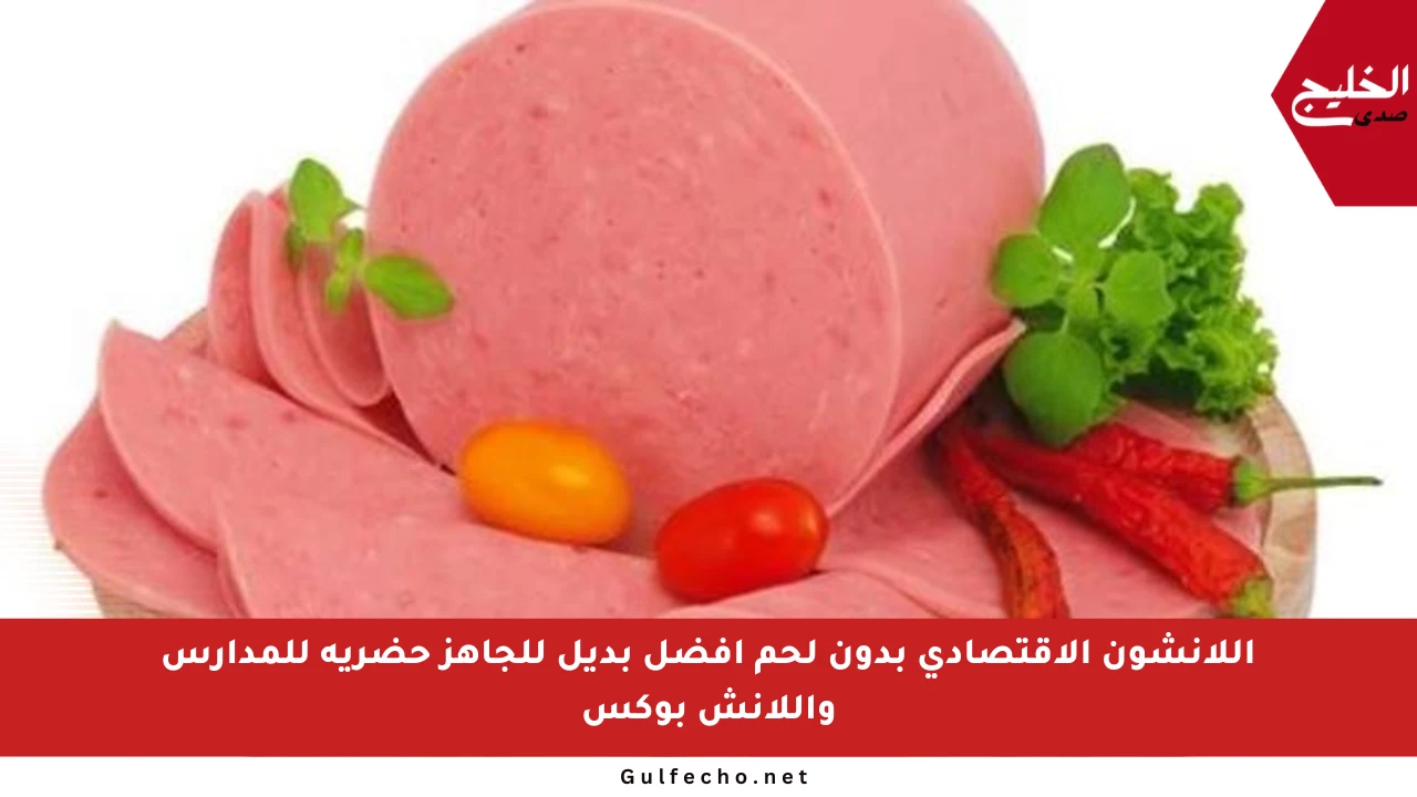 اللانشون الاقتصادي بدون لحم أفضل بديل للجاهز حضريه للمدارس واللانش بوكس